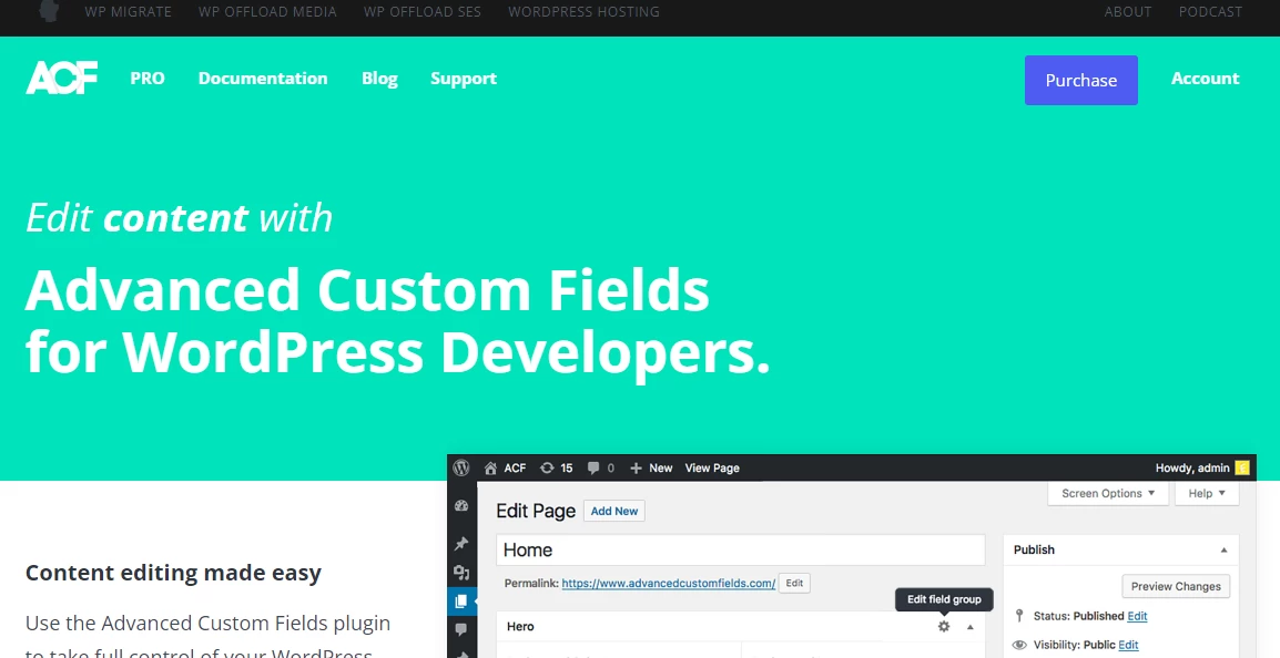WordPress自定义字段插件–Advanced Custom Fields Pro v6.2.0-源码库
