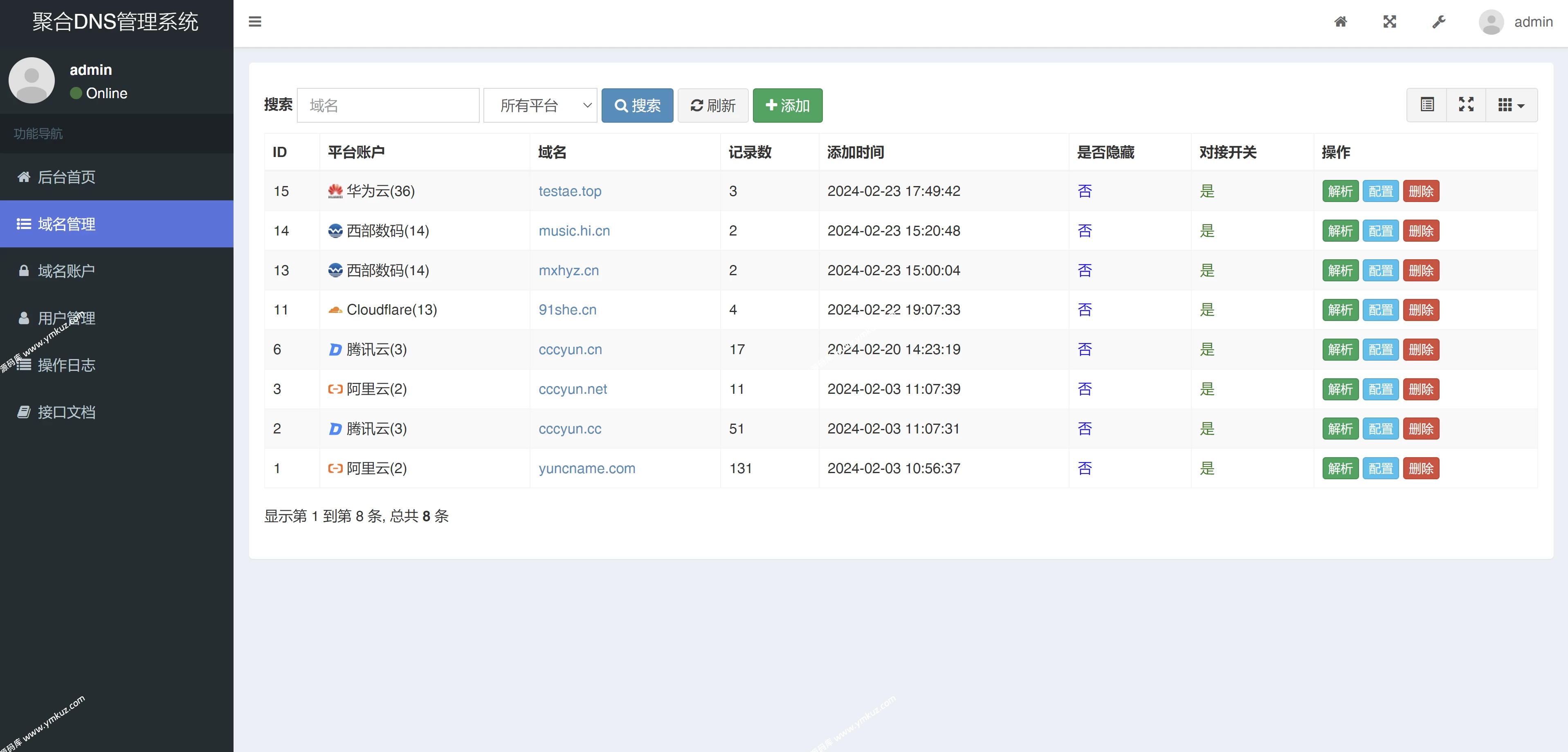 图片[2]-彩虹聚合DNS管理系统v1.0全新发布-源码库